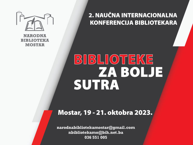 U Mostaru se završava konferencija “Biblioteke za bolje sutra”